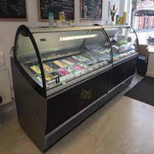 air cooling ice cream freezer counter showcase ice cream fridge gelato